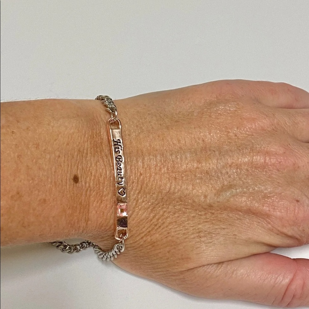 🔥3/$25🔥Her Beast His Beauty Matching Bracelets - Picture 6 of 9